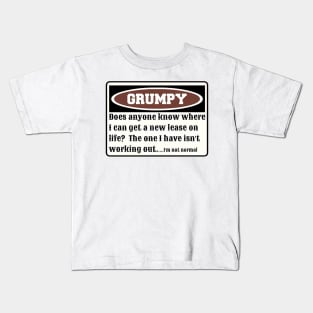 Grumpy Does Anyone Know Where I Can Get A New Lease Kids T-Shirt